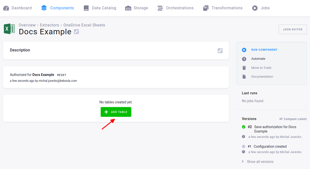 Screenshot - Empty configuration