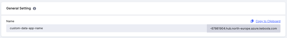 Custom URL prefix