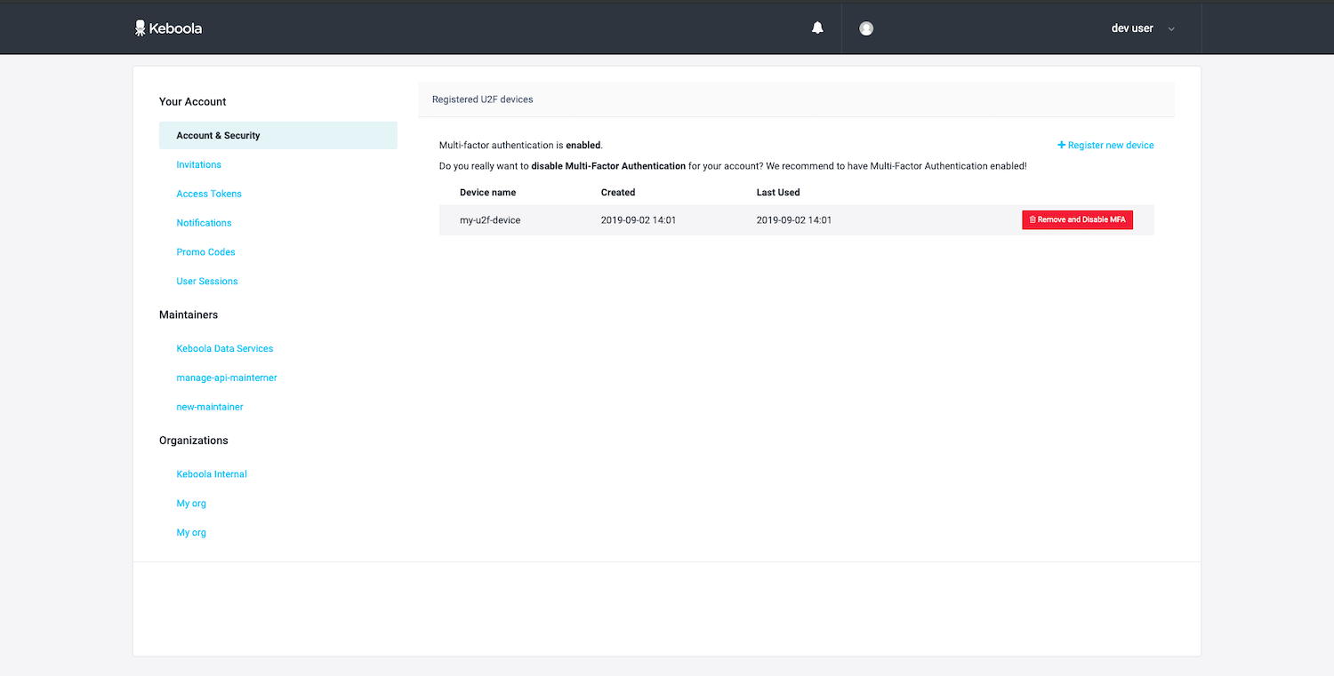 Screenshot -- Enable U2F -- Step 6