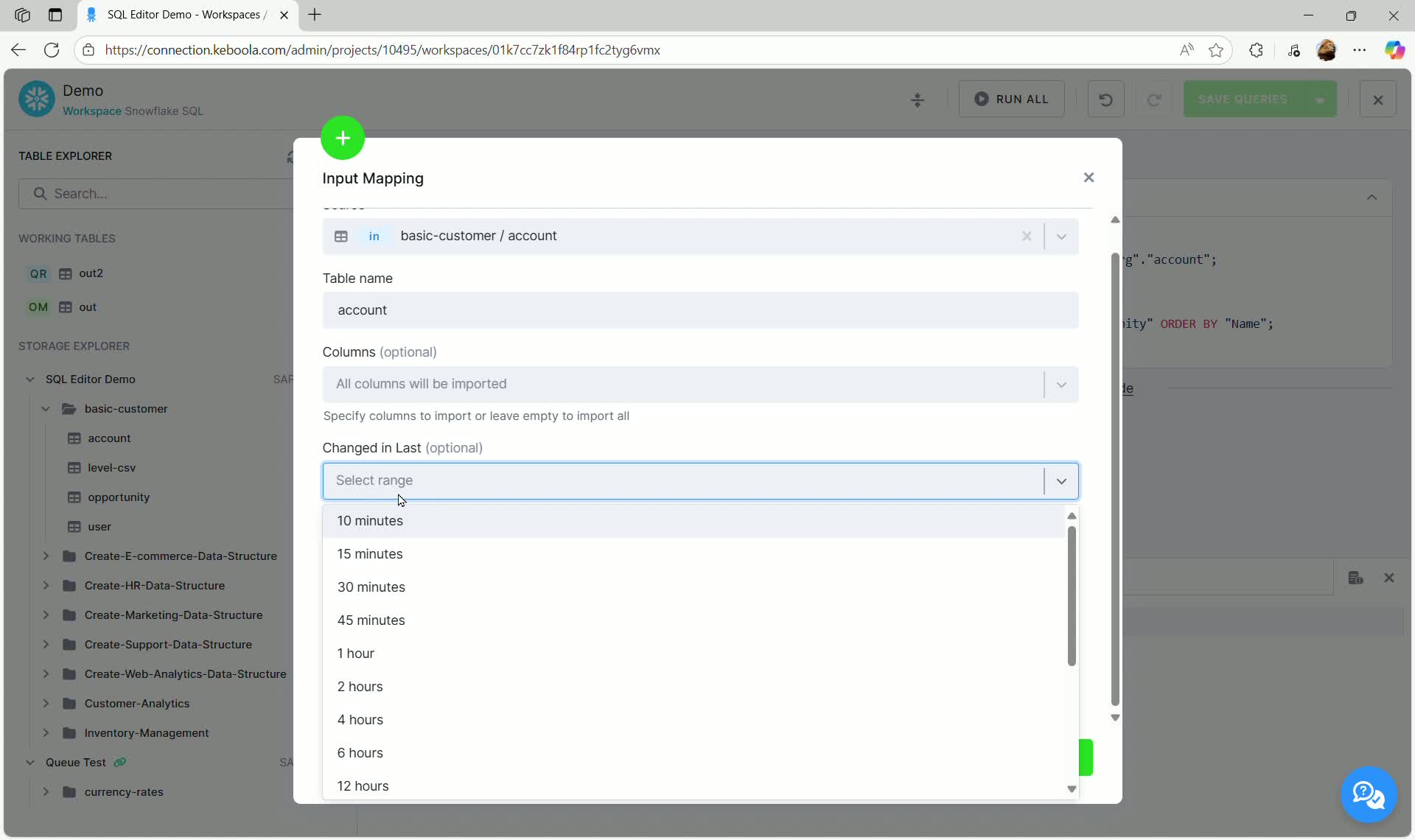 Changed in Last filter selection